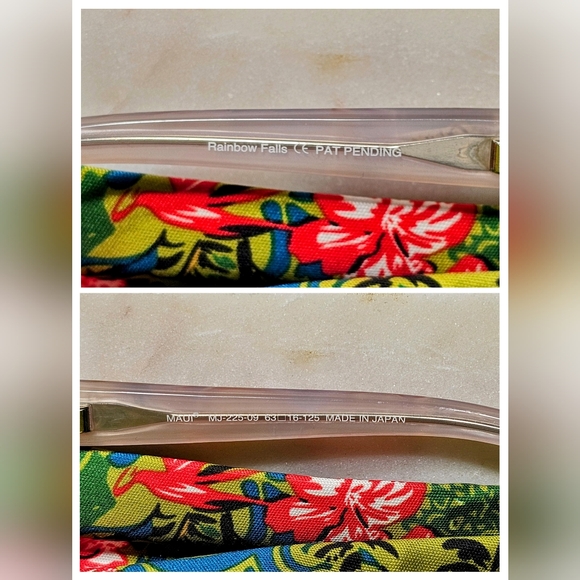 Maui Jim Rainbow Falls Polorized sunglasses with case. - Picture 10 of 16